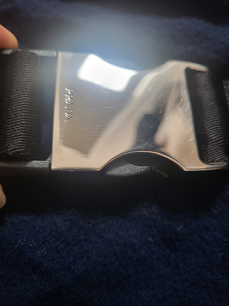 프라다 힙색 벨트백--4