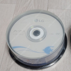 LG DVD-R 4.7GB 25장 (공DVD 공미디어 공디스크) 미개봉
