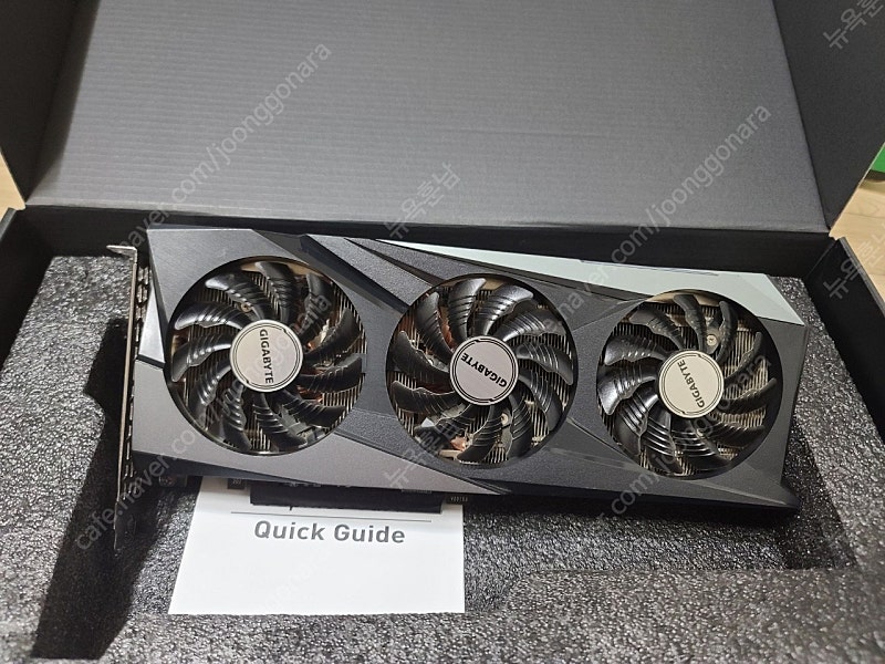 풀박스 3060ti 3팬 그래픽카드 판매합니다 as 25년10월까지