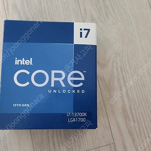 13700k 인텔 i7 13세대 cpu 팝니다