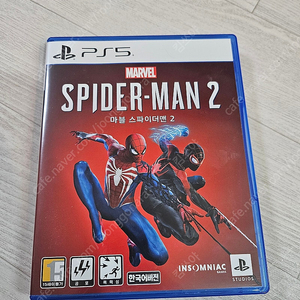 PS5 스파이더맨2 팝니다(택포)