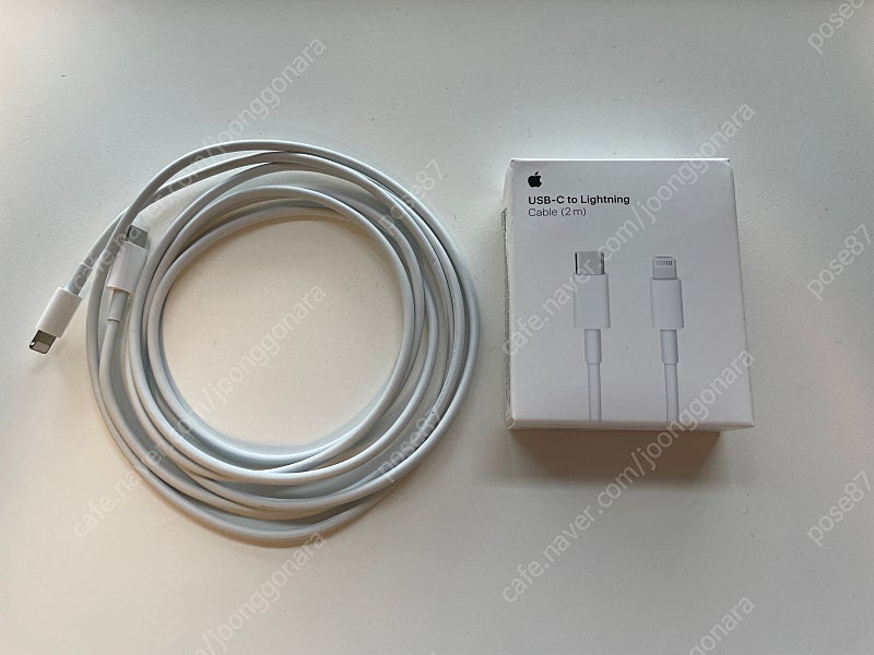 애플 라이트닝 USB-C 케이블 2m 정품