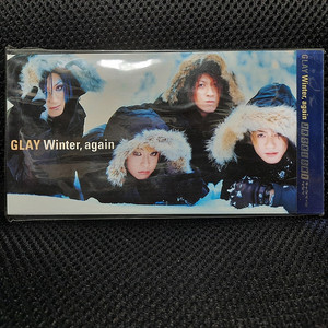 GLAY Winter, again 8cm 싱글 CD