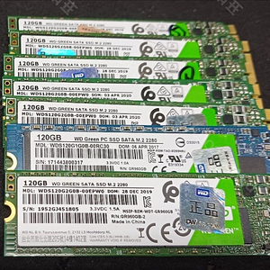 중고 M2 ssd120g wd