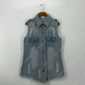 데님 자켓 청자켓 베스트 (L size / DENIM)