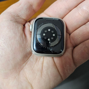 애플워치7 41mm 스타라이트 gps 배터리효율81