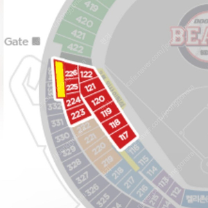 6월8일 기아 두산 3루 레드석 117블럭 2연석 양도합니다