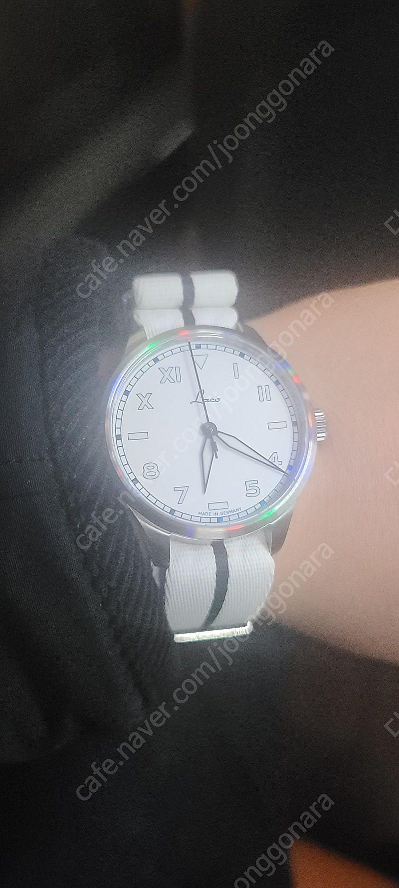 라코 플리거 나파 캘리포니아 다이얼 A타입 리미티드 에디션 39mm 팝니다