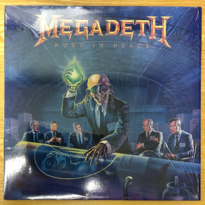 MEGADETH RUST IN PEACE US 오리지널 LP Near Mint / 메가데스