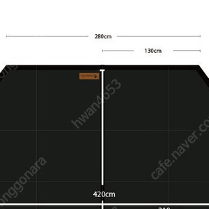 캠핑퍼스트 이너매트 420 팝니다