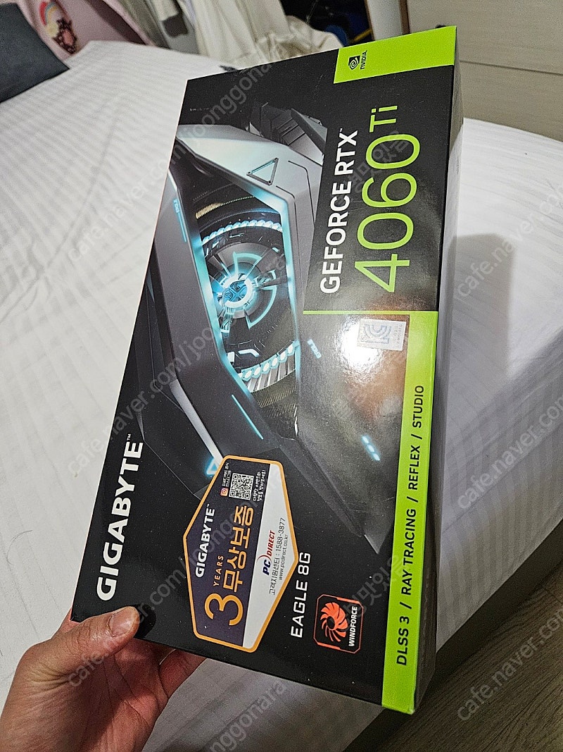 GIGABYTE 지포스 RTX 4060 Ti EAGLE D6 8GB 피씨디렉트