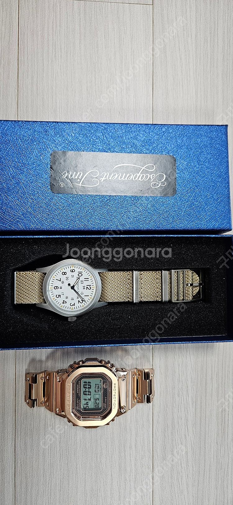 카키필드 필드워치 오마쥬 Escapement Time ...--1