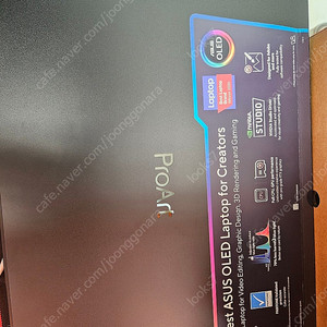 asus proart studiobook H7600ZM 고해상도 고성능 노트북