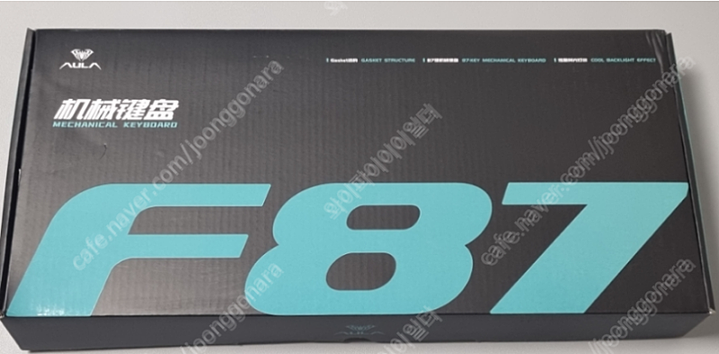 독거미 AULA F87 Pro 블루 그레이축 (미개봉, 5만)