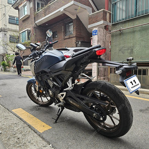 2021 혼다 CB125R 바이크 판매. 6,000Km 운행, 지넷 블박제공, 오토바이 125cc, 스쿠터