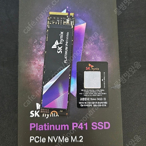 SK하이닉스Platinum P41 NVMe SSD2tb