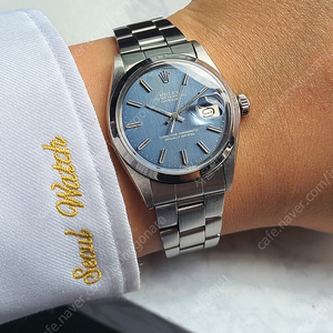 [정품] 롤렉스 오이스터 퍼페추얼 데이트 네이비블루 빈티지 (Rolex Oyster Perpetual Date Blue Vintage)