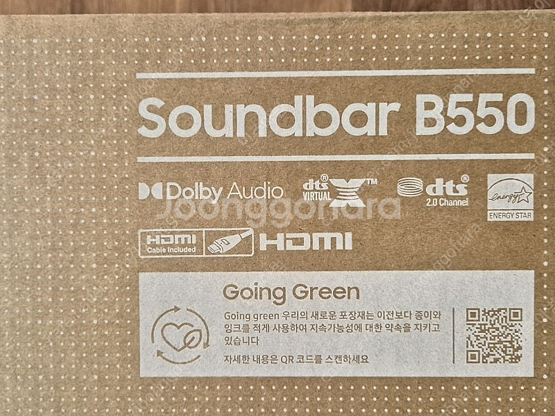 삼성 사운드바 b550--0