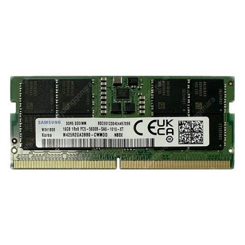 삼성 노트북 SODIMM DDR5 5600 16G 2개(택포10만원)