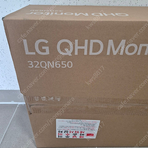 LG 32QN650 미개봉