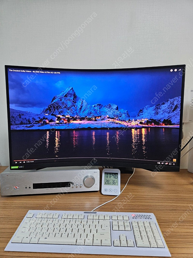 삼성 오디세이G7 C32G75T 32인치 QHD 240hz 판매합니다