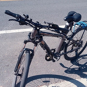 삼천리 팬텀 26인치 전기자전거(파스, 스로틀 겸용)+보조배터리