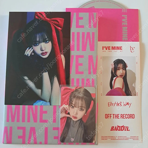 아이브 미니1집 앨범 MINE 마인 앨범 Baddie ver 배디 장원영 원영 포카 풀세트 풀구성