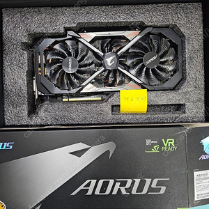 기가바이트 AORUS 1080TI 팝니다.