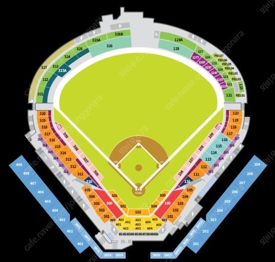 야구 직관 NC vs 한화 6/8일 야구티켓 2연석 4연석