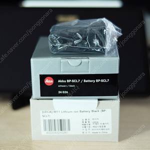 라이카 M11 Battery (BP-SCL7) Black 정품 배터리. m11 춘크래프트 가죽케이스