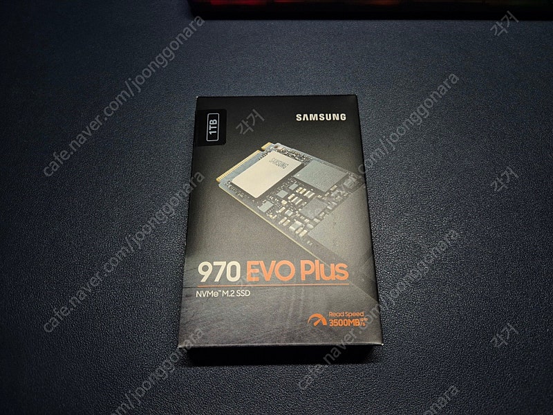 삼성 970evo plus 1tb 23년 8월 구매