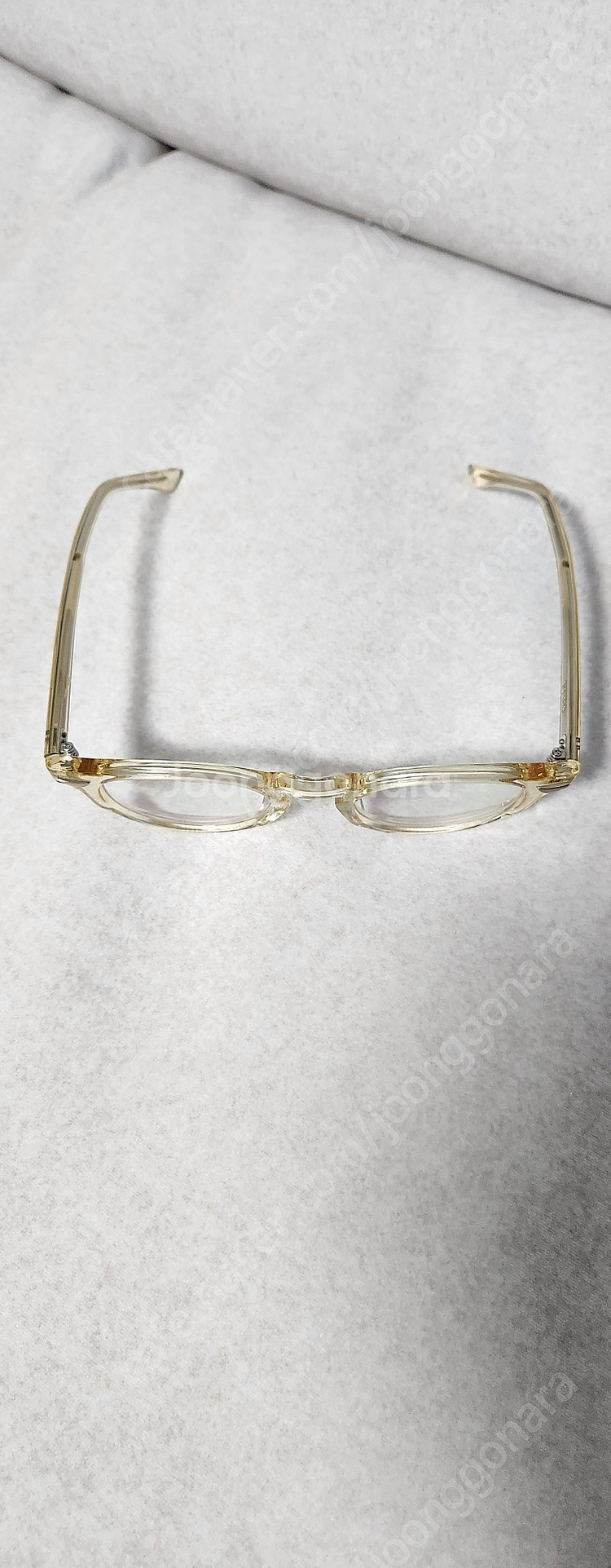 그루버 루크 옐로우클리어 47 사이즈 투명 안경--0