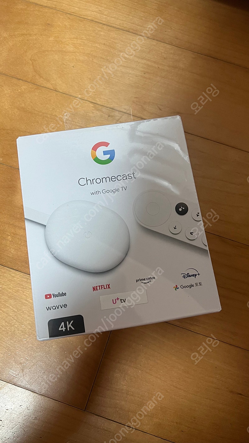 새상품) 구글 크롬캐스트 4k 국내정품