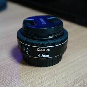 캐논 EF 40mm 2.8 stm 렌즈 민트급 (B+W필터 포함)