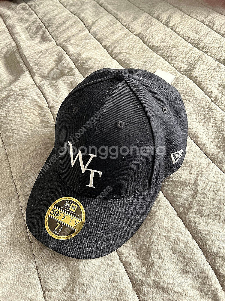 WTAPS 더블탭스 x 뉴에라 모자 네이비 LARGE ...--3
