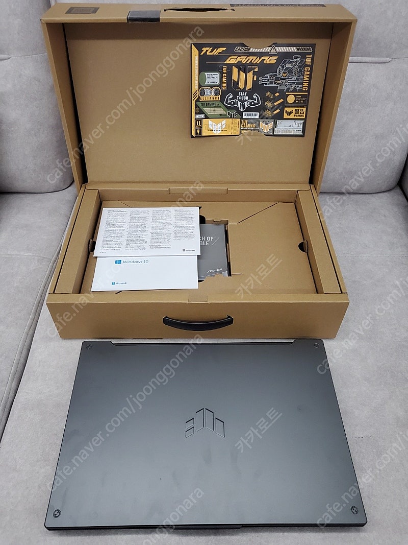 대구 에이수스 게이밍노트북 터프 ASUS TUF Gaming F17 FX707 인텔12세대 판매합니다.