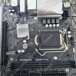 인텔 중고 마더보드 ASRock B460M-ITX/ac B460M-ITX 팝니다.