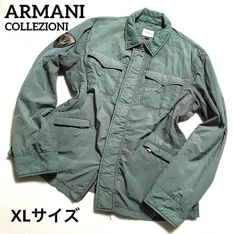 알마니 밀리터리 자켓. armani