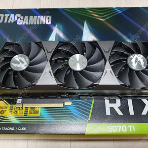 Zotac rtx3070ti 신품