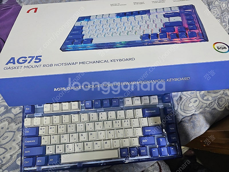 앱코 ag75 블루 갈축--3