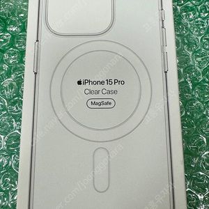 애플 아이폰15 프로 정품 맥세이프 투명케이스 MT223FE/A 미개봉 새제품