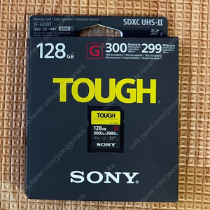 소니 TOUGH 128GB SD카드 고윙 렌즈플리퍼