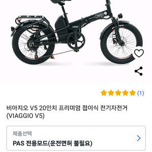 전기자전거VIAGGIO V5신상품