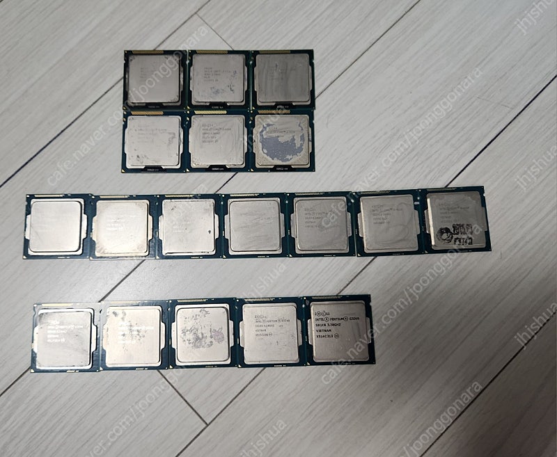 i3 2, 3, 4 세대 cpu, 펜티엄 4세대 cpu 일괄 판매