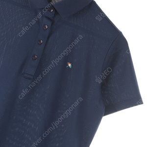 W(M) 아놀드파머 반팔 카라 티셔츠 네이비 골프 기능성 무지