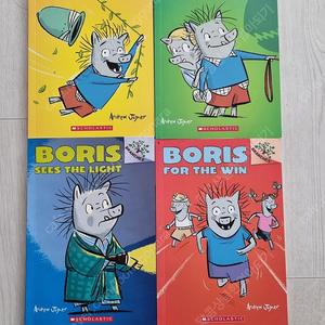 스콜라스틱 브랜치 쉬운 컬러챕터 BORIS 4권