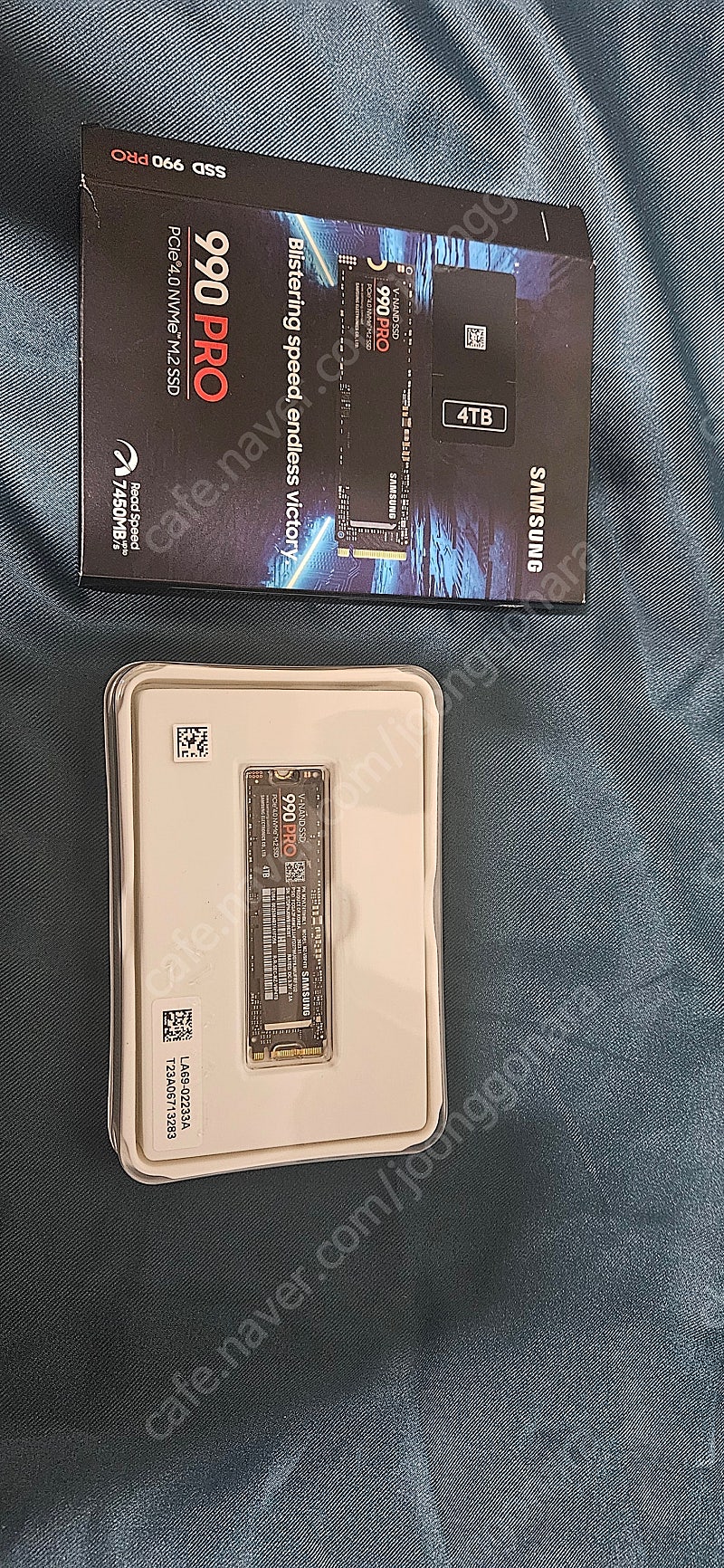 삼성 ssd 990pro 4tb팝니다.