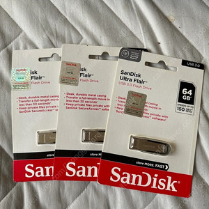 SanDisk USB 64기가*3