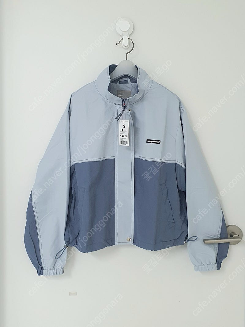 (새상품 55~66)오버핏 크롭점퍼