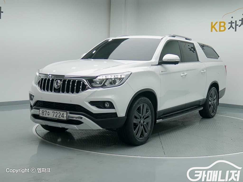 [KG모빌리티(쌍용) ]렉스턴 스포츠 칸 디젤 2.2 4WD 프로페셔널 S (5인승) 2019 년 중고차 이번 기회 잡으셔야죠 ~